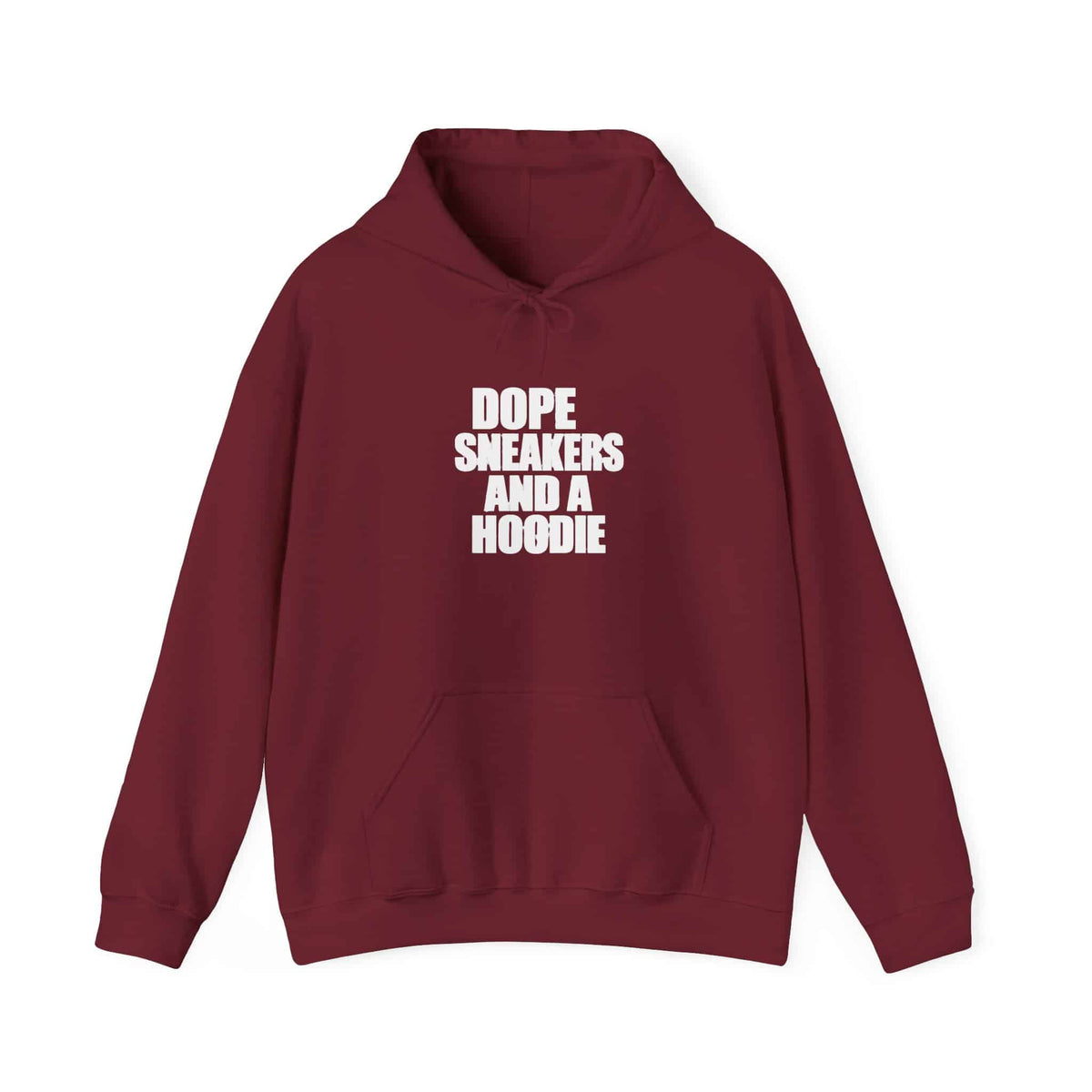 Graphic Print Hooded Sweatshirt - POD0036 image