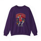 Graphic Print Crewneck Sweatshirt - POD0038 image