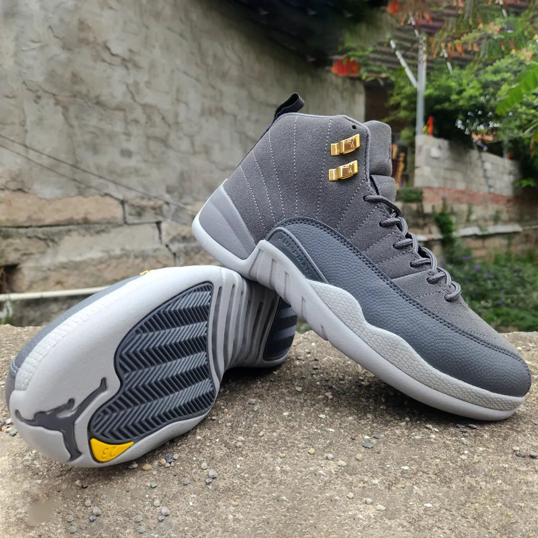 AJ 12 Dark Grey Shoes Sneakers – nk0004540 image 5