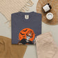 Retro Skater Skeleton Halloween Unisex Garment-Dyed T-shirt image 81