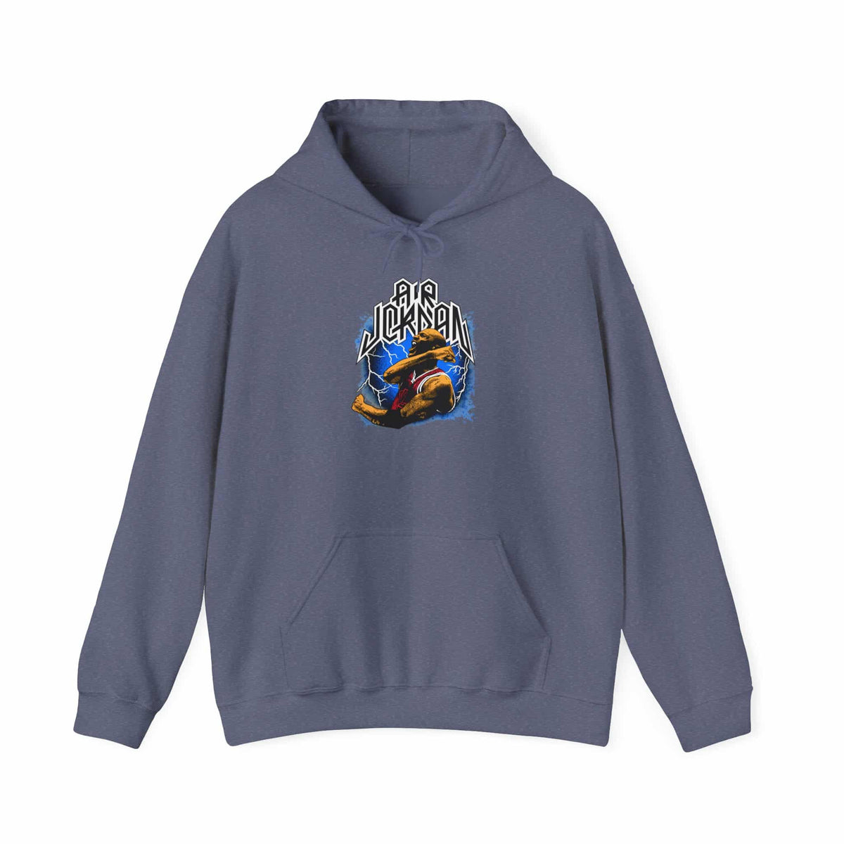 Airborne Legend Hooded Sweatshirt - 2XL, Heather Navy image