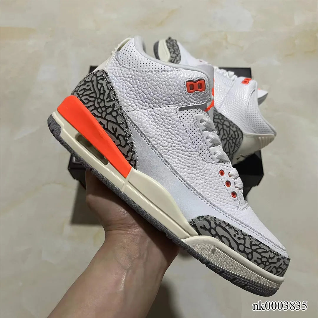AJ 3 Georgia Peach Shoes Sneakers - nk0003835 image 6