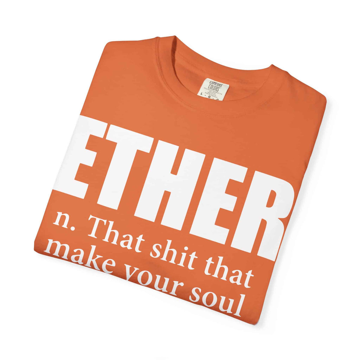 Ether Unisex Garment-Dyed T-shirt image 14