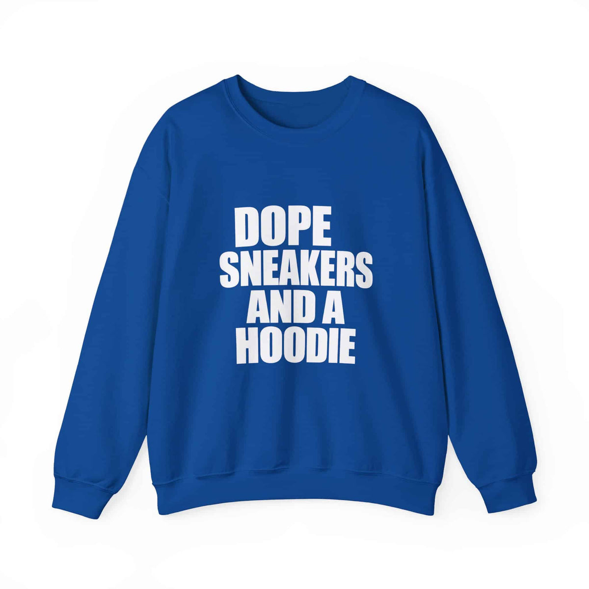 Graphic Print Crewneck Sweatshirt - POD0036 image