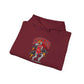 Graphic Print Hooded Sweatshirt - POD0038 image 47