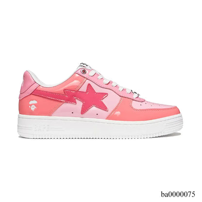BAPE Sta Low Color Camo Combo Pink Shoes Sneakers - ba0000075 image 0