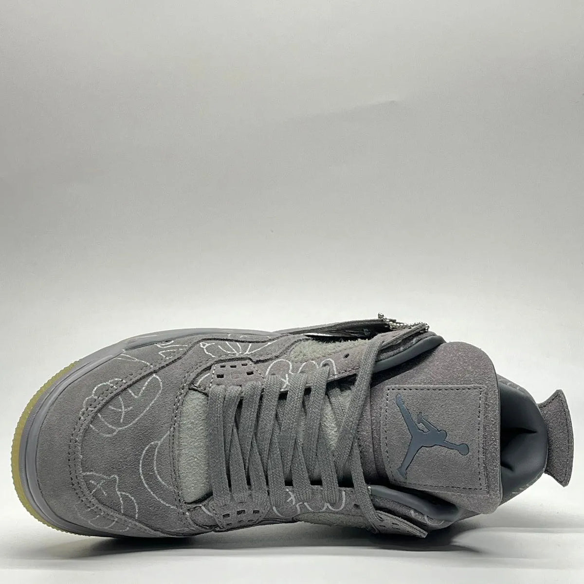 KAWS x AJ 4 Cool Grey Shoes Sneakers – nk0003104 image 11