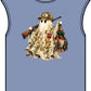 Hunting Season Spooky Camo Mallards Unisex Garment-Dyed Muscle Tee image