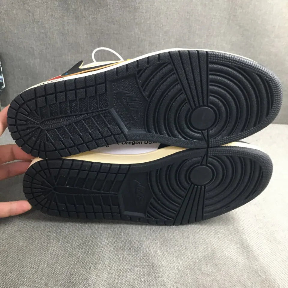 OW x AJ 1 Low OG Goat Lows Shoes Sneakers – nk0004820 image 7