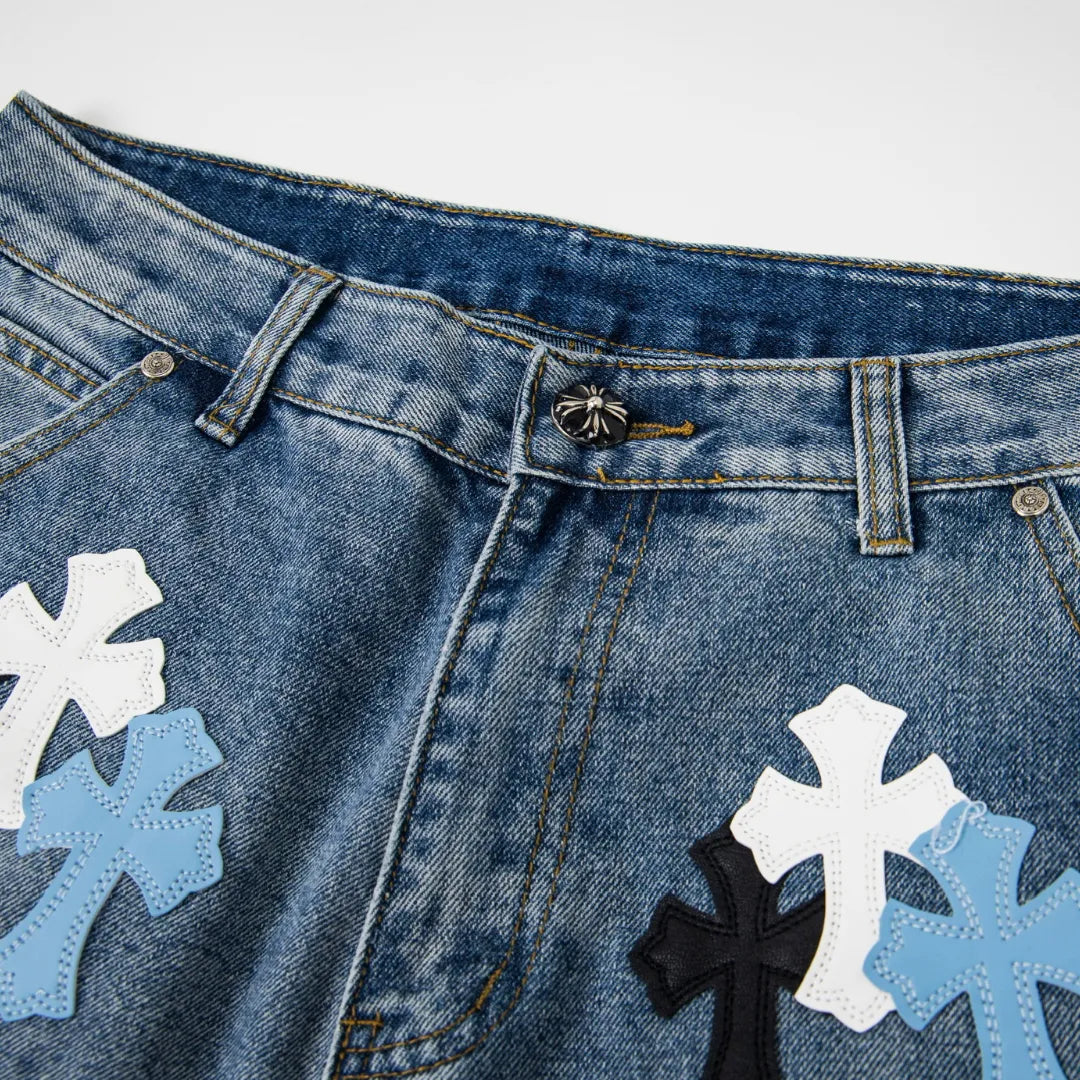 CH Cross Patch Jeans - CH0119 image 3