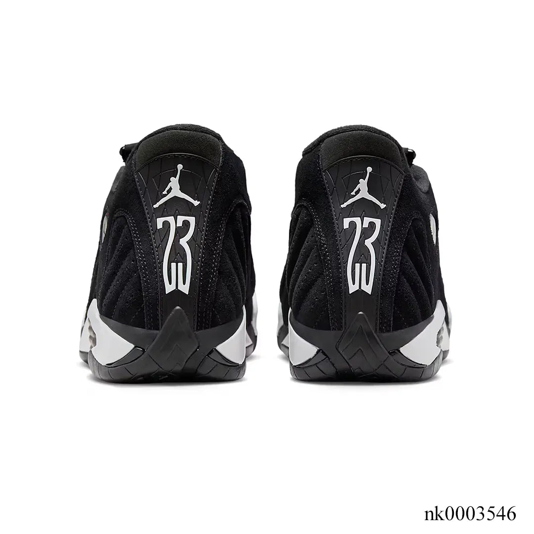 AJ 14 Black/White Shoes Sneakers  - nk0003546 image 4