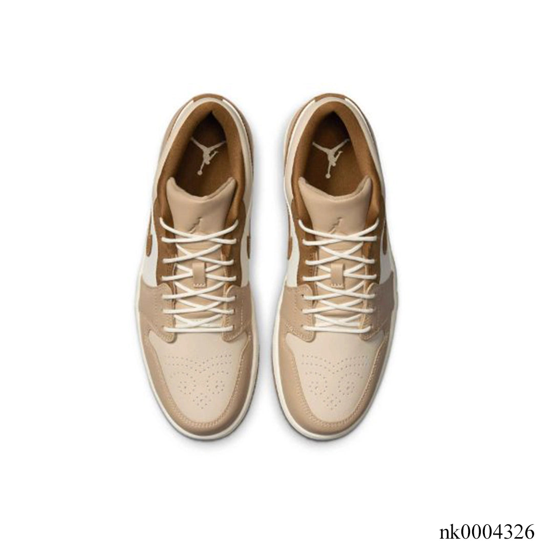 AJ 1 Hemp Light British Tan Sneakers - nk0004326 image 3