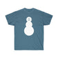 Jeezy Snowman Men T-Shirt - Indigo Blue, M image