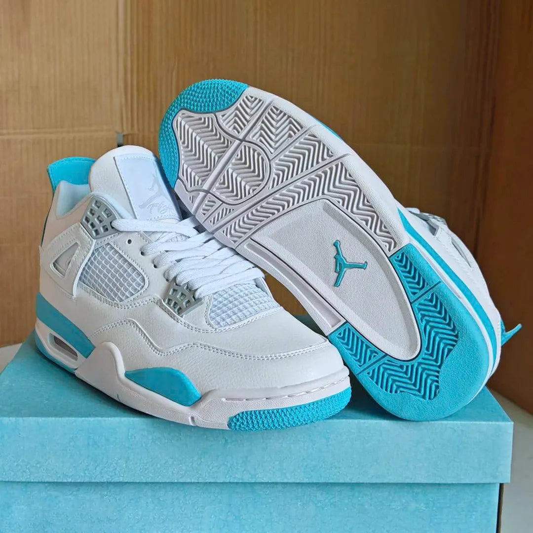 AJ 4 Blue Chill Shoes Sneakers - nk0004708 image 6