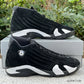 AJ 14 Black/White Shoes Sneakers  - nk0003546 image 5
