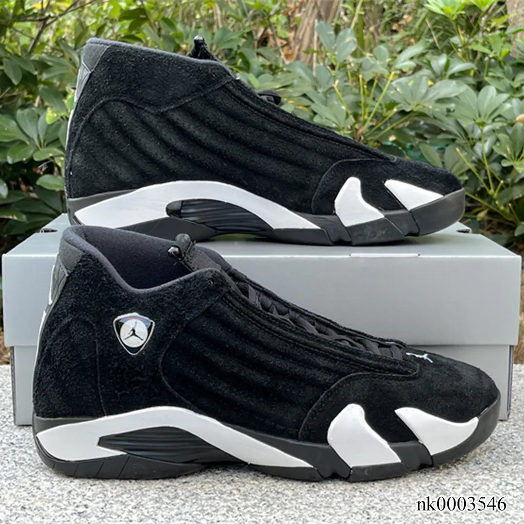 AJ 14 Black/White Shoes Sneakers  - nk0003546 image 5