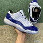 AJ 11 Retro Low White Concord Shoes Sneakers - nk0000755 image 5