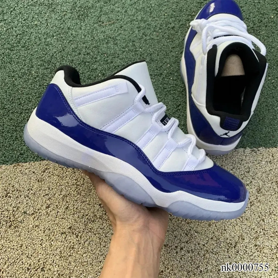 AJ 11 Retro Low White Concord Shoes Sneakers - nk0000755 image 5