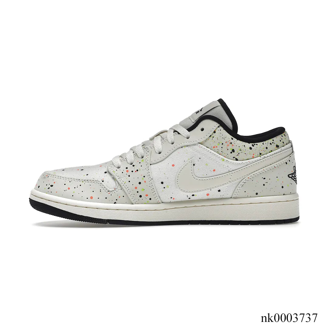 AJ 1 Low Brushstroke Shoes Sneakers - nk0003737 image 1