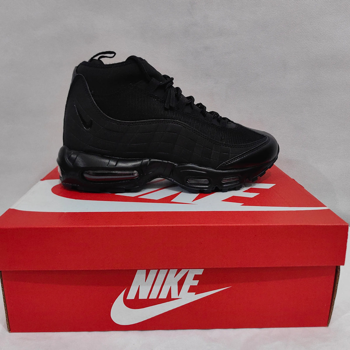 AM 95 Sneakerboot Black Shoes Sneakers - nk0005018 image 4