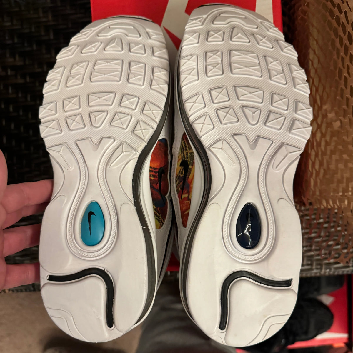 AM 97 Vintage Mosaic Shoes Sneakers - nk0003745 image 9