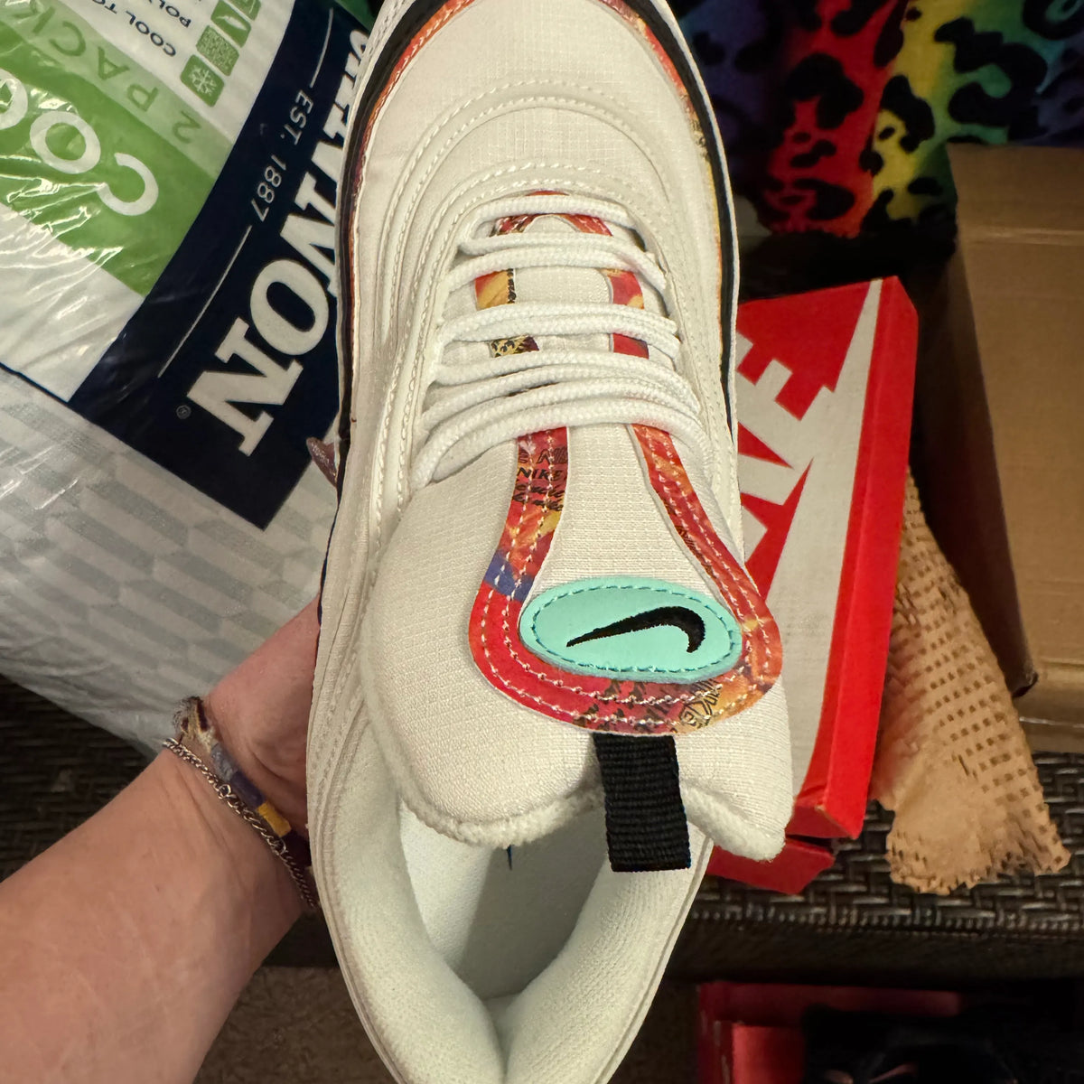 AM 97 Vintage Mosaic Shoes Sneakers - nk0003745 image 11