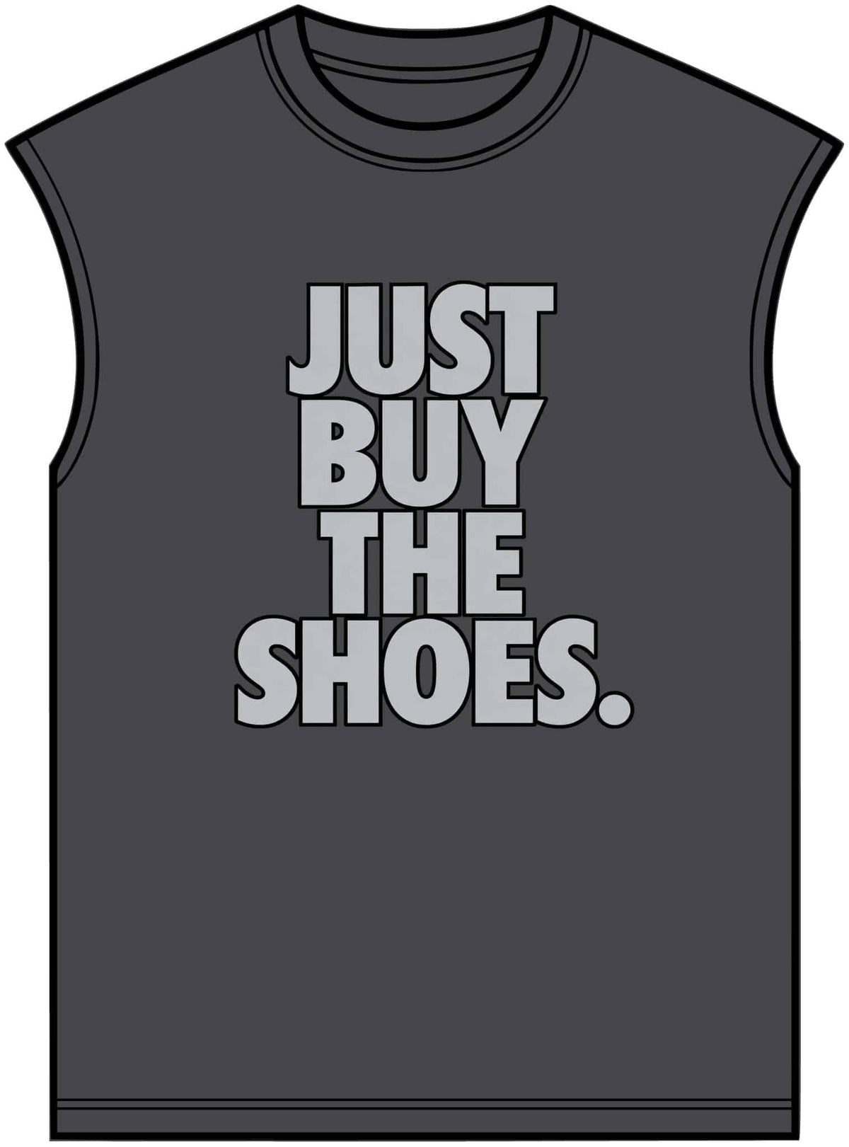 Graphic Print Unisex Garment-Dyed Muscle Tee – POD0033 image 12