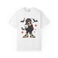 Boy Skeleton Halloween Unisex Garment-Dyed T-shirt image