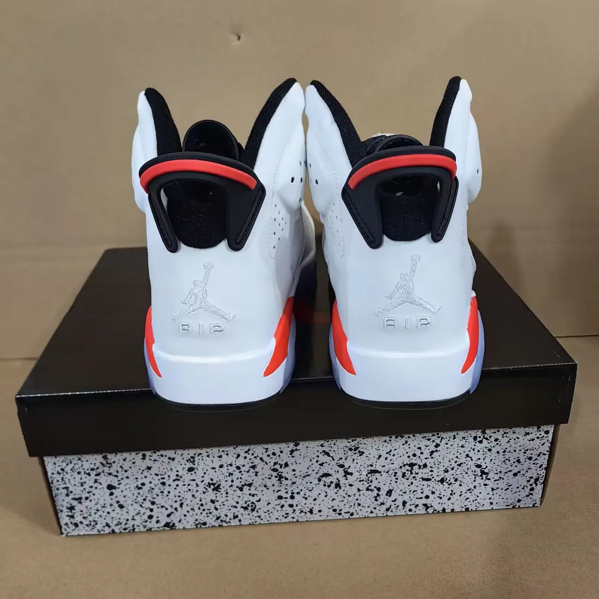 AJ 6 White Infrared Shoes Sneakers - nk0004813 image 12