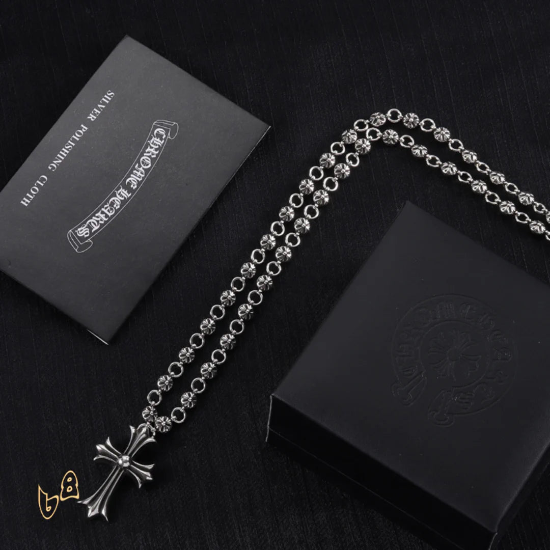 CH Cross Pendant Necklace - CH0018 image 3