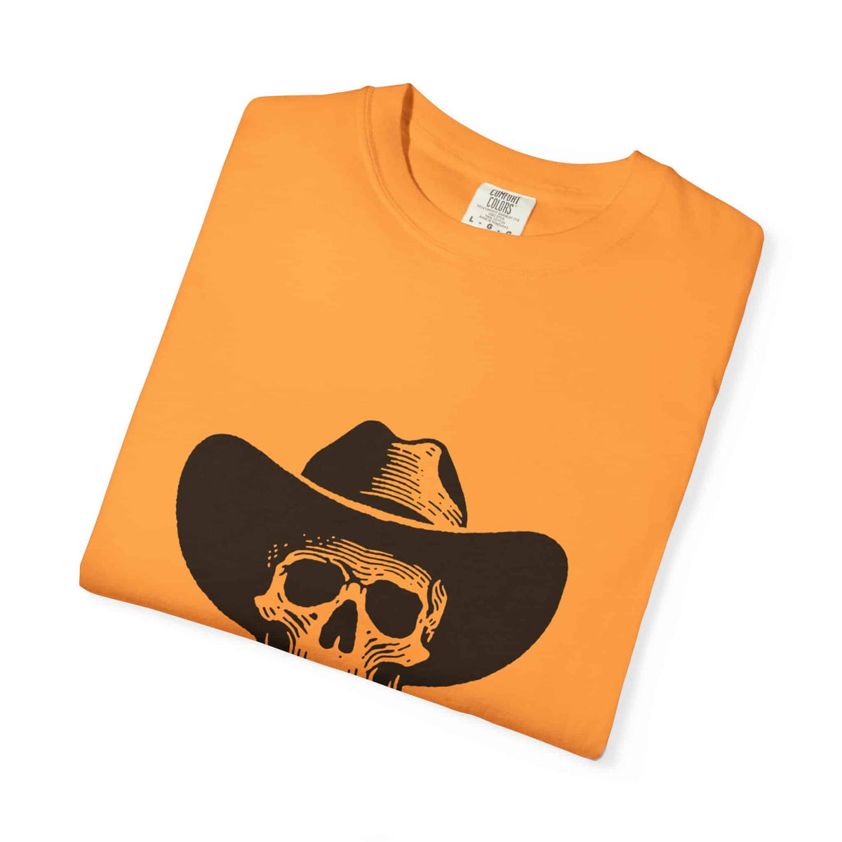 Outlaw Skull Unisex Garment-Dyed T-shirt image 44