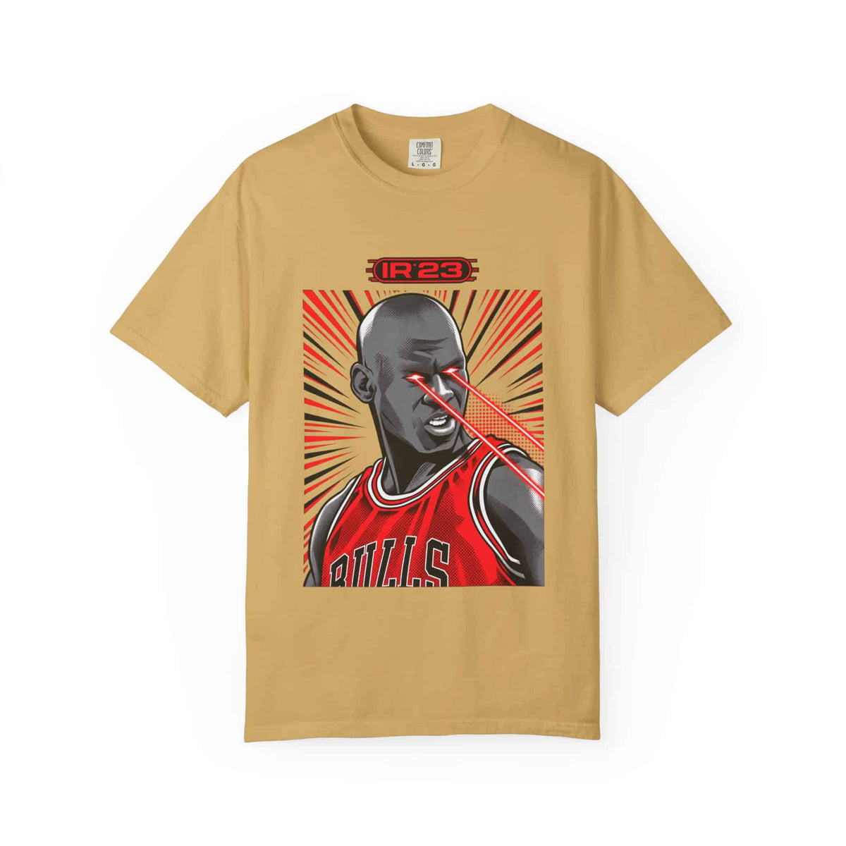 Graphic Print Unisex Garment-Dyed T-shirt - POD0032 image