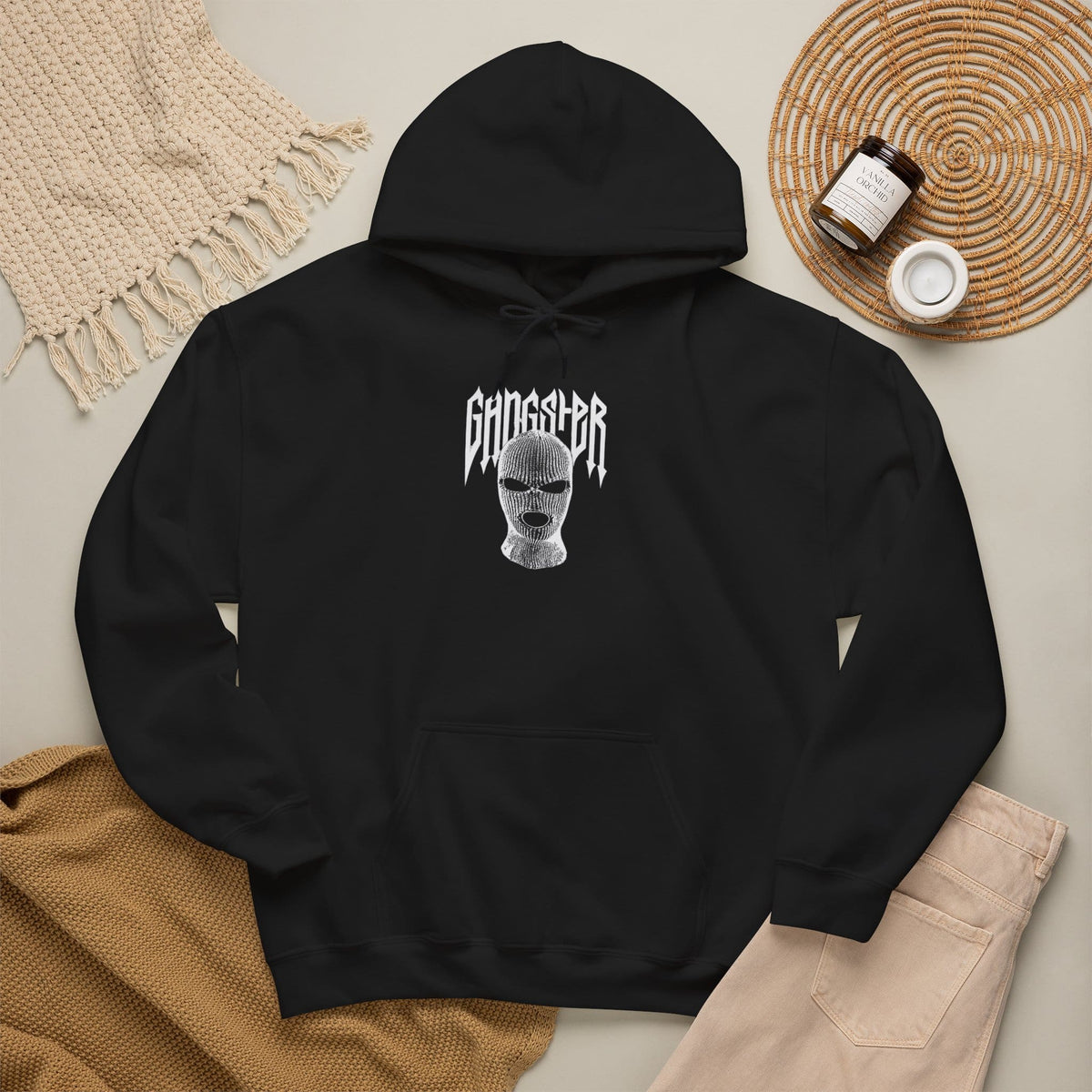 Gangster Mask Hooded Sweatshirt image 4