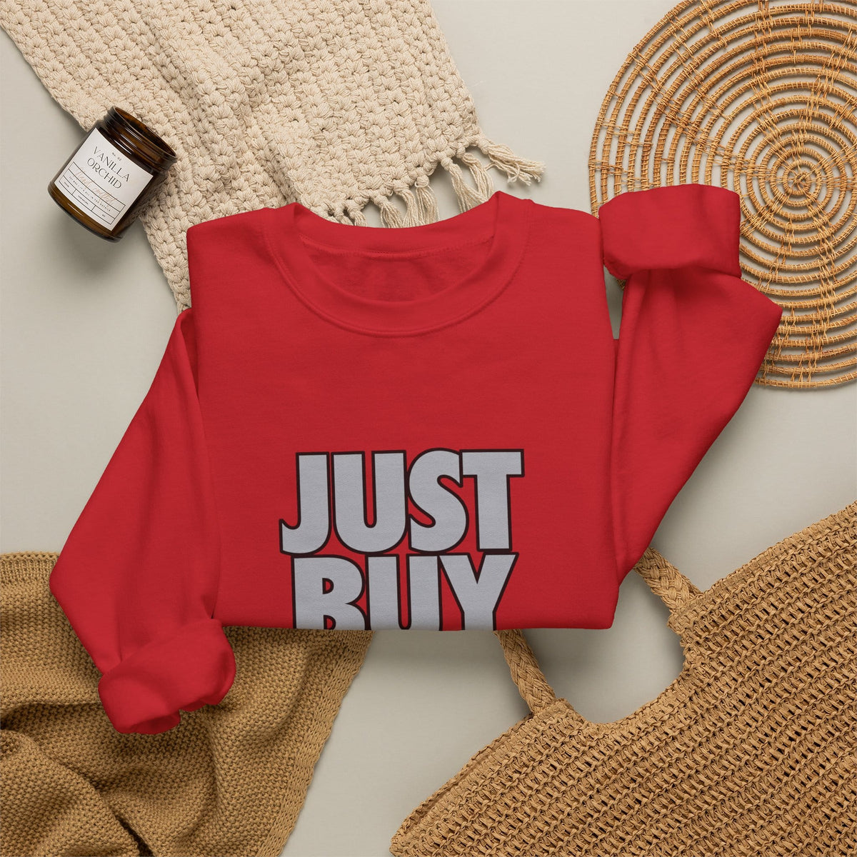 Graphic Print Crewneck Sweatshirt - POD0033 image 7