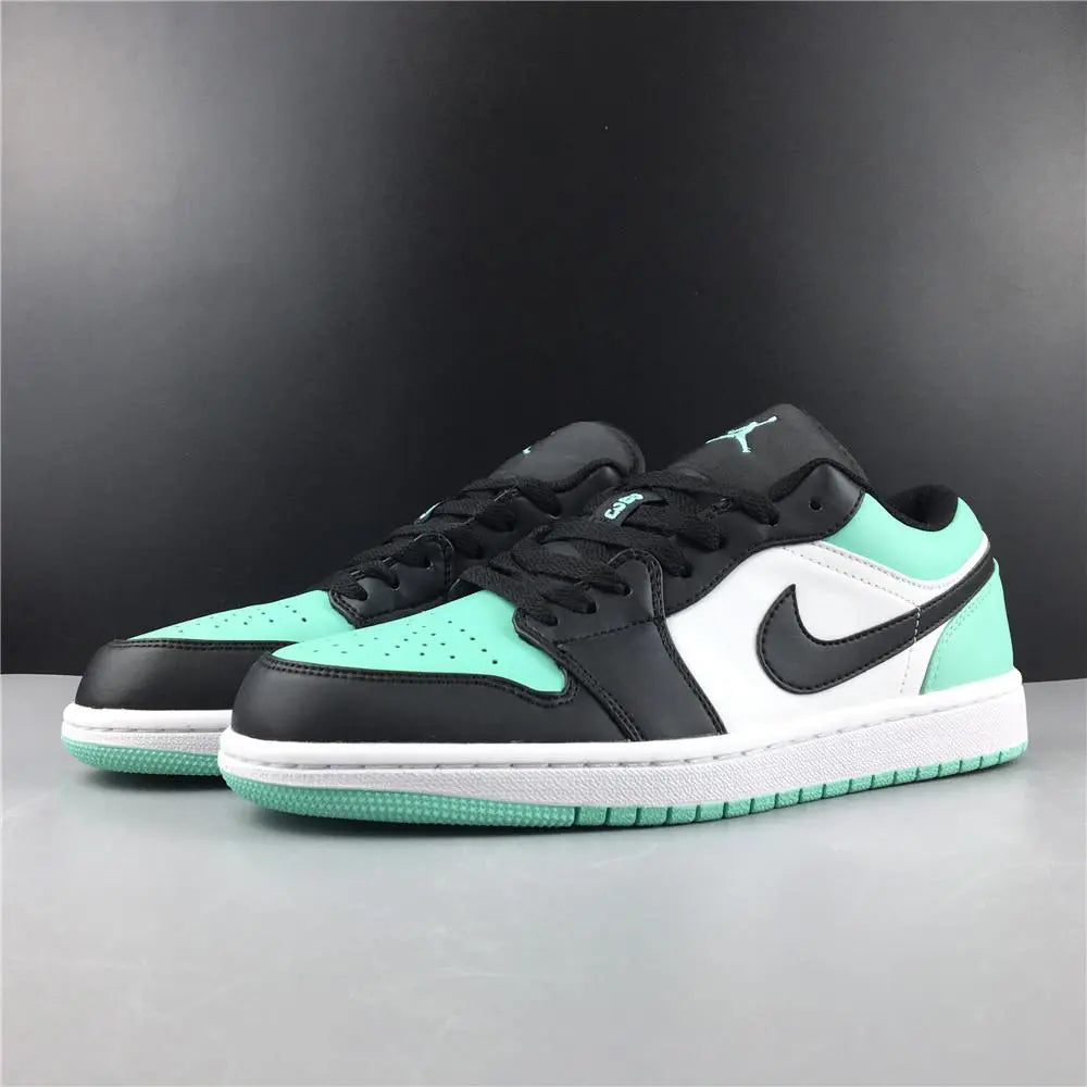 AJ 1 Low Emerald Toe Shoes Sneakers - nk0000142 image 2