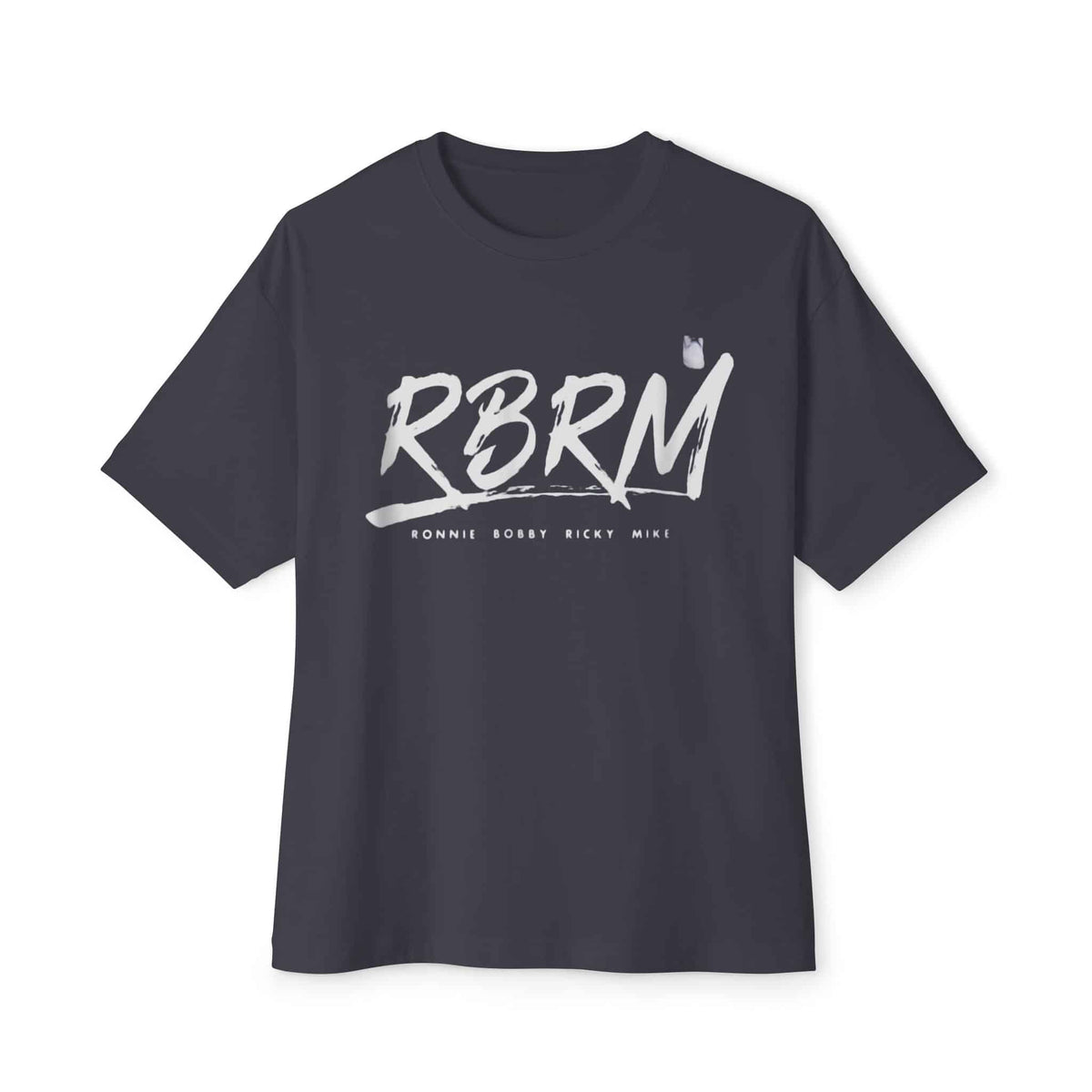 RBRM Tour Unisex Oversized Boxy Tee - Dark Grey, XS image