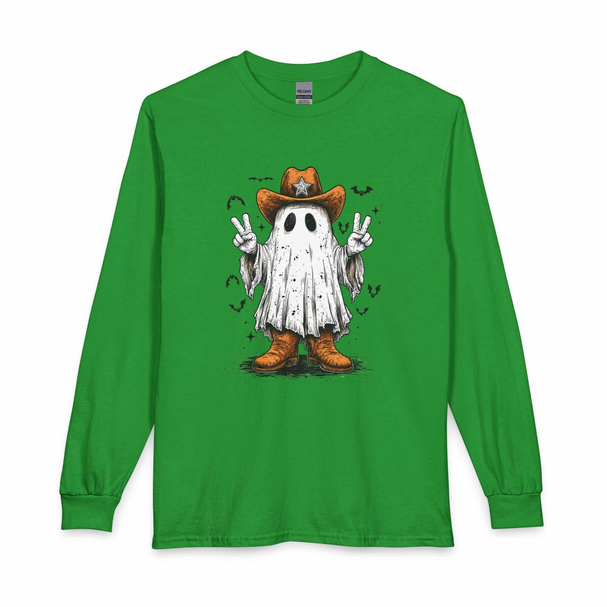 Howdy Ghost Long Sleeve T-Shirt image 20