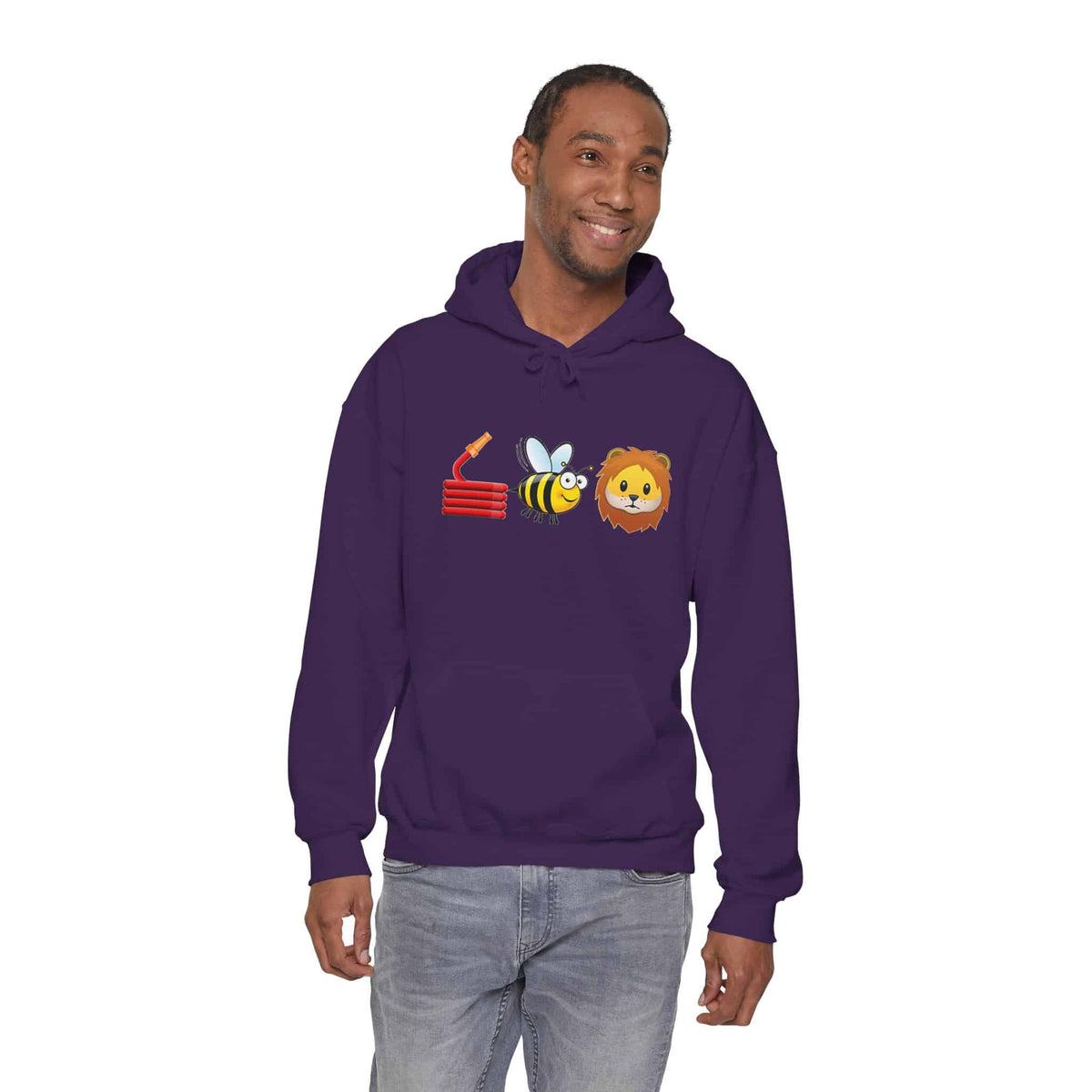 Bee Unisex Heavy Blend™ Hooded Sweatshirt image 56