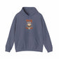 TRICK OR DIE Hooded Sweatshirt - L, Heather Navy image