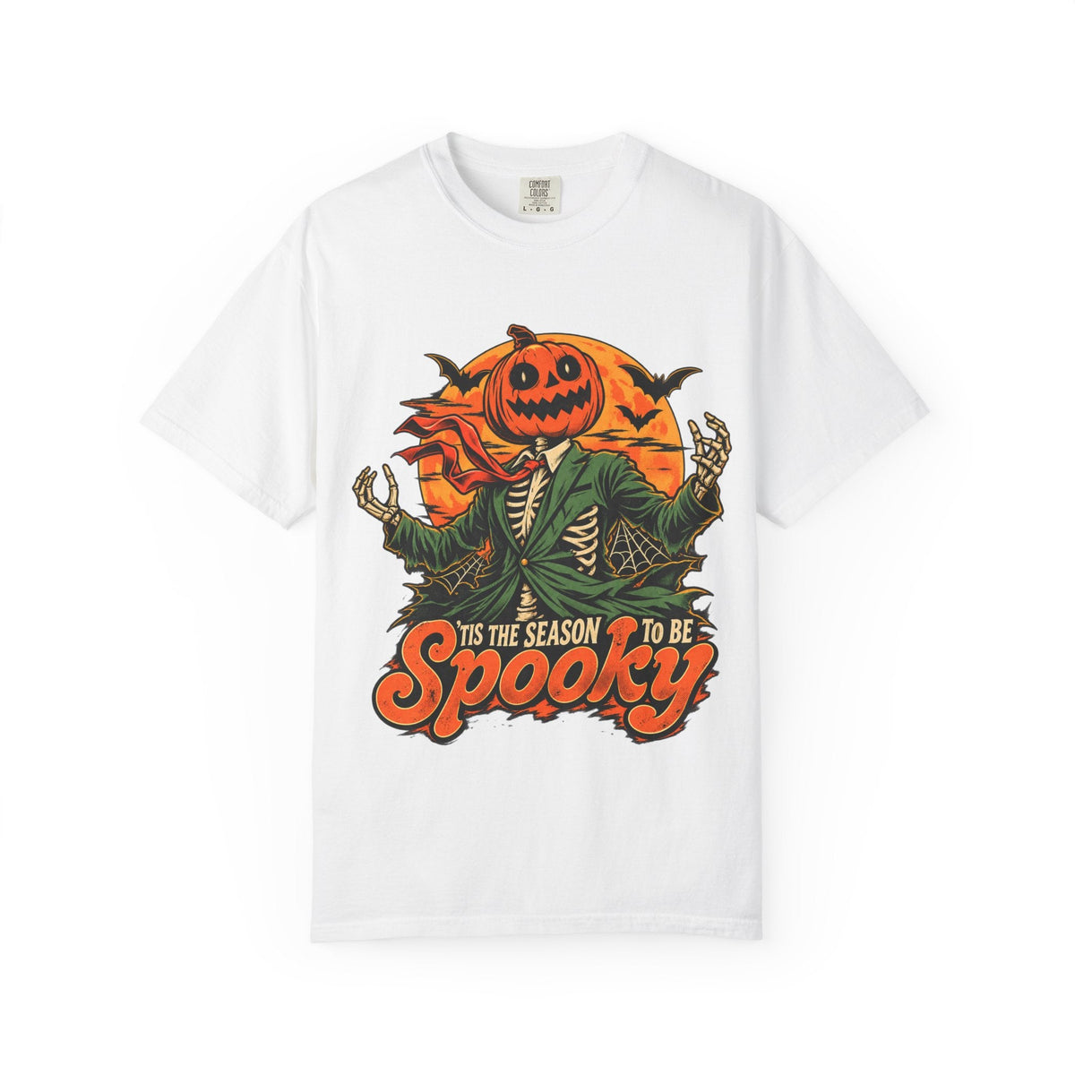 Spooky Season Unisex Garment-Dyed T-shirt image 5