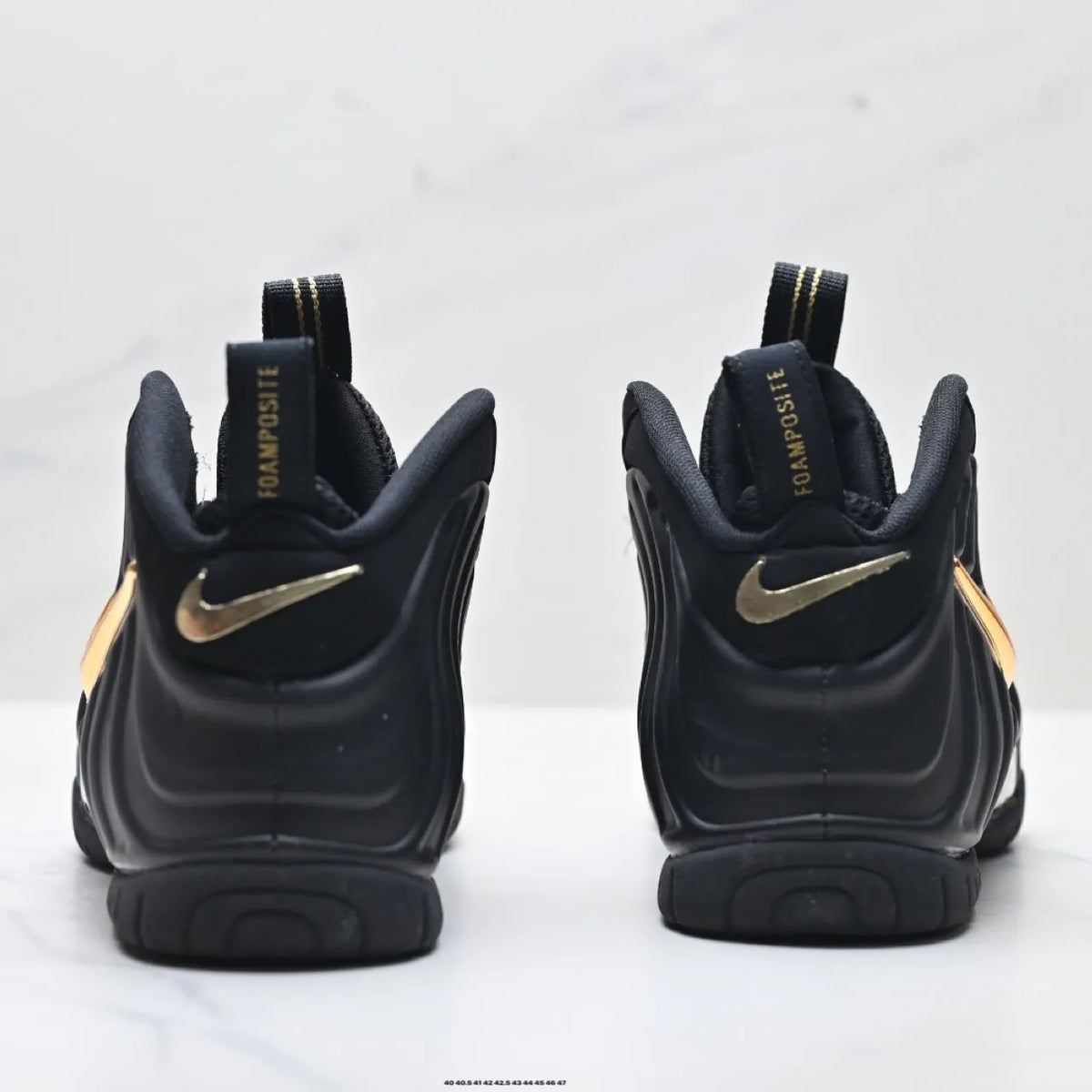 Air Foamposite Pro 'Black Metallic Gold' Shoes Sneakers – nk0004788 image 10