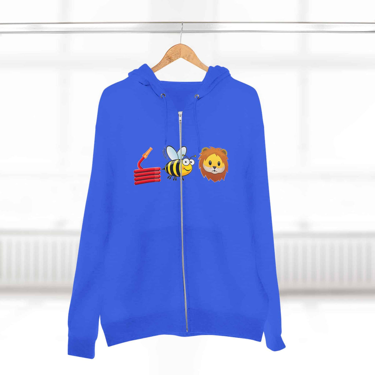 Bee Unisex Zip Hoodie image 22