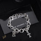 CH Silver Chain Link Bracelet - CH0066 image 2