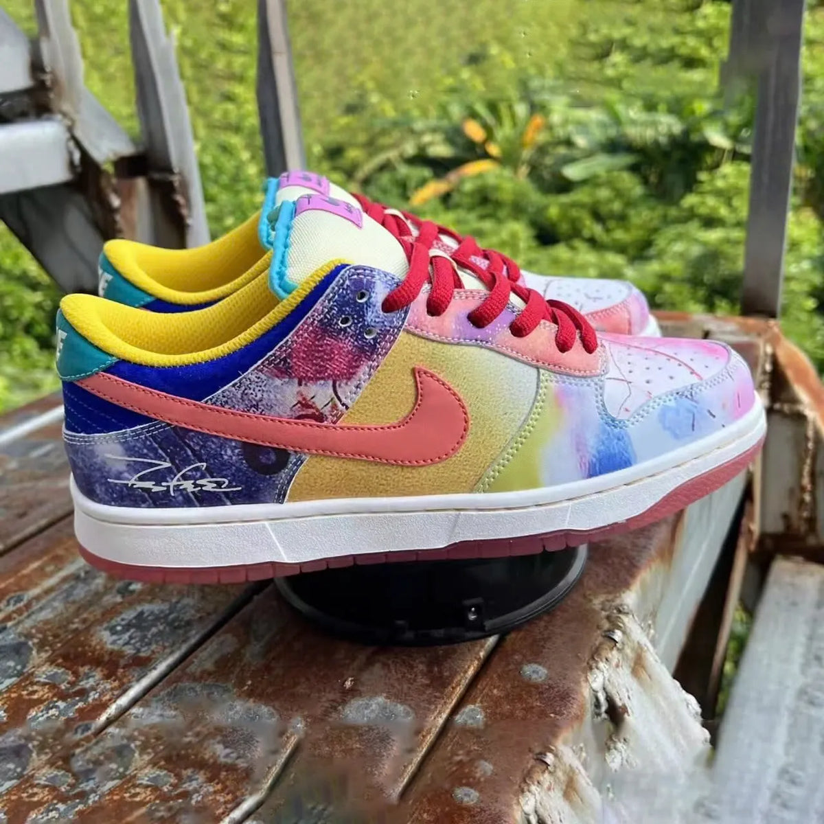 Futura x SB Dunk Low Shoes Sneakers - nk0004075 image 6