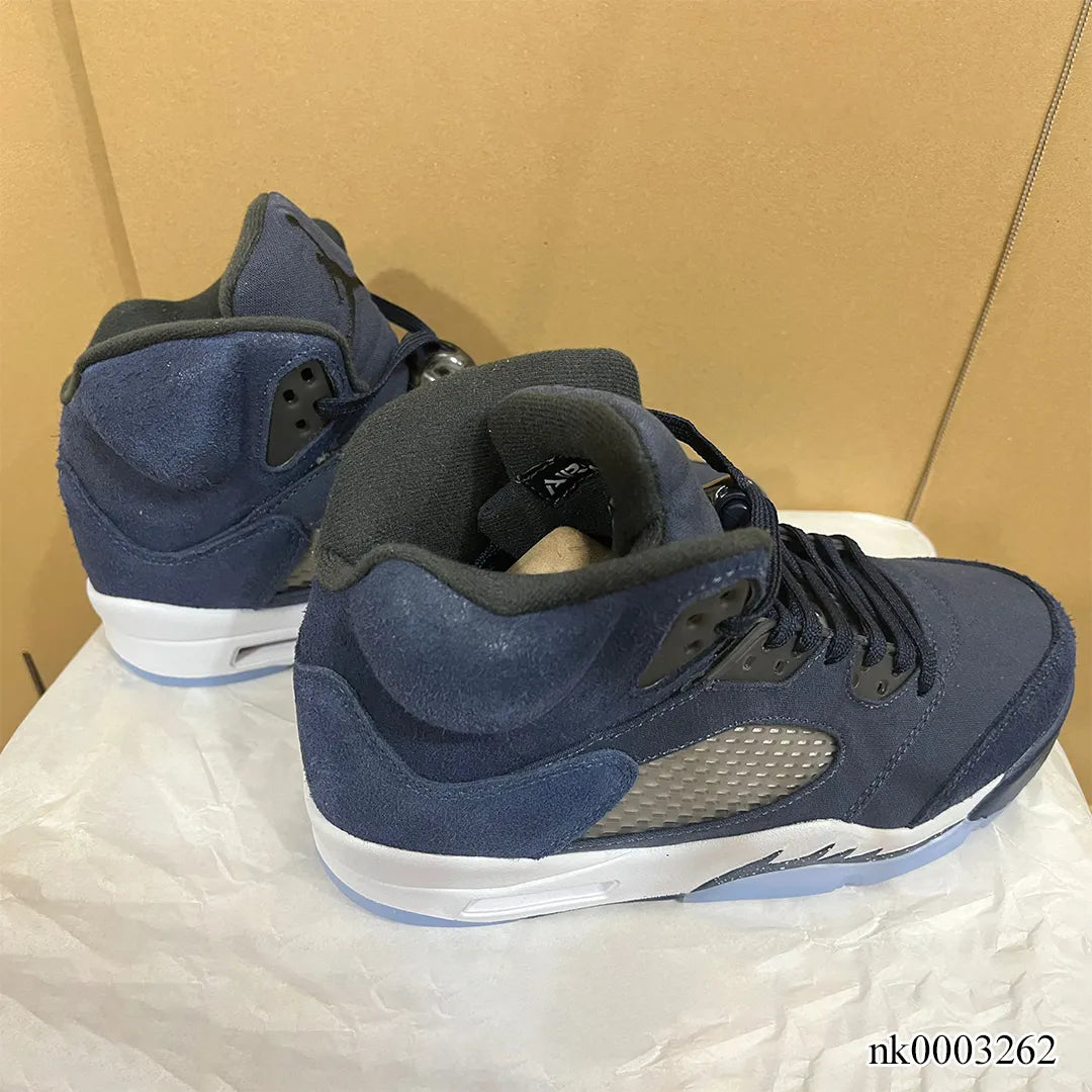 AJ 5 Midnight Navy Shoes Sneakers - nk0003262 image 5