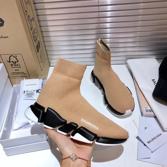 BLCG Speed 2.0 Recycled Knit Beige White Black Shoes Sneakers - bl0000012 image 2