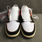 OW x AJ 1 Low OG Goat Lows Shoes Sneakers – nk0004820 image 5