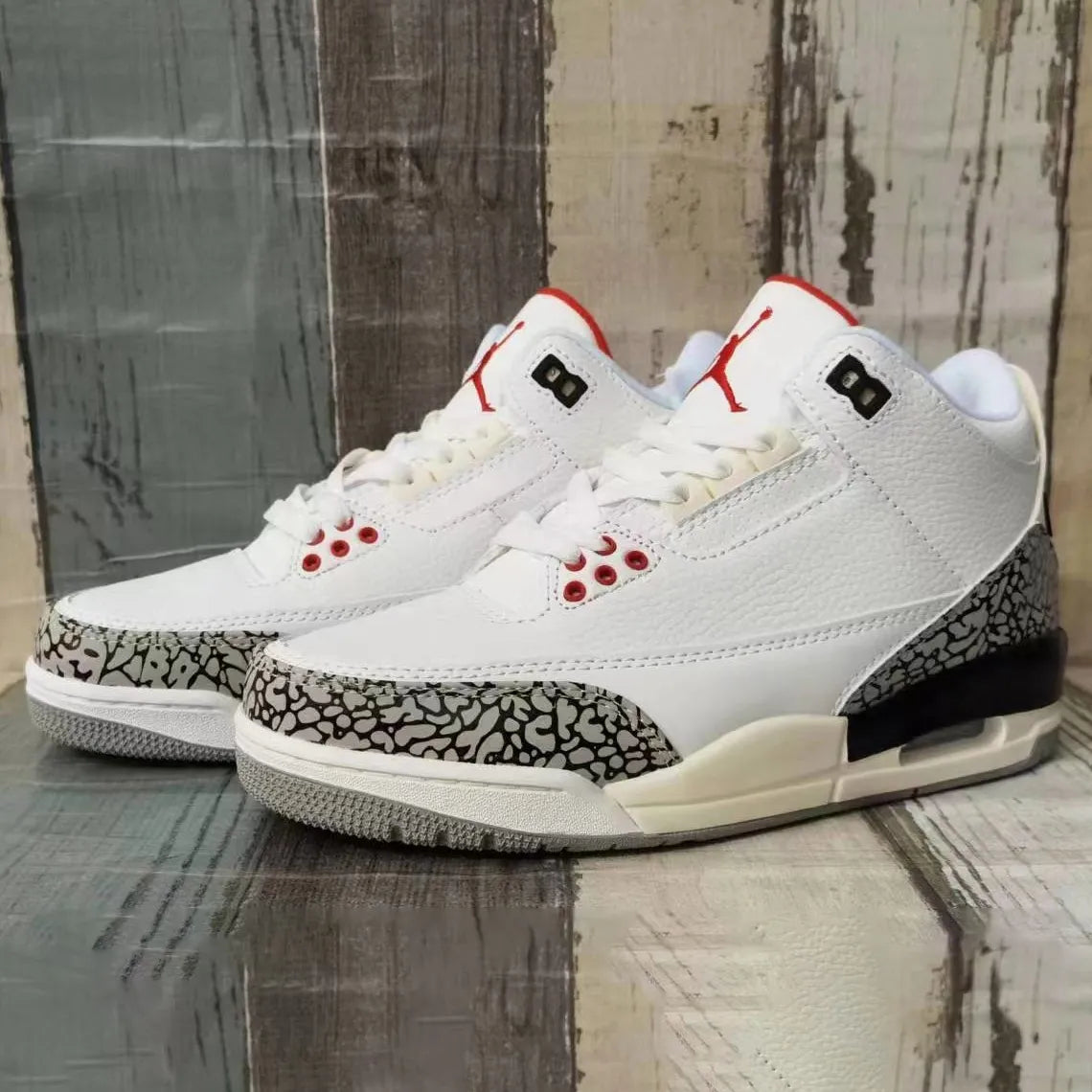 AJ 3 Retro White Cement Reimagined Shoes Sneakers - nk0002616 image 10