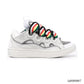 Lanvin Leather Curb White Multi Shoes Sneakers - la0000007 image