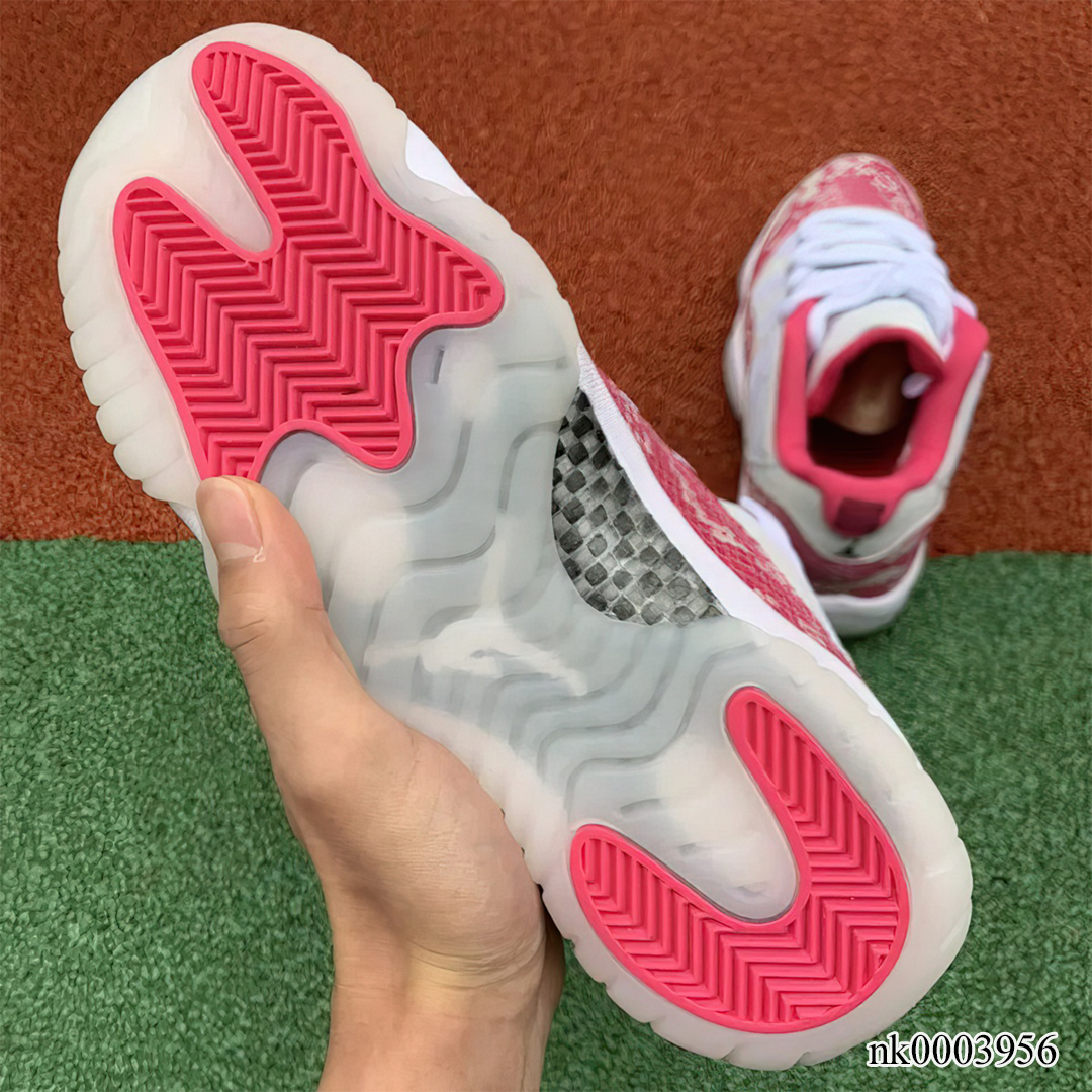 AJ 11 Low Pink Snakeskin Shoes Sneakers - nk0003956 image 11
